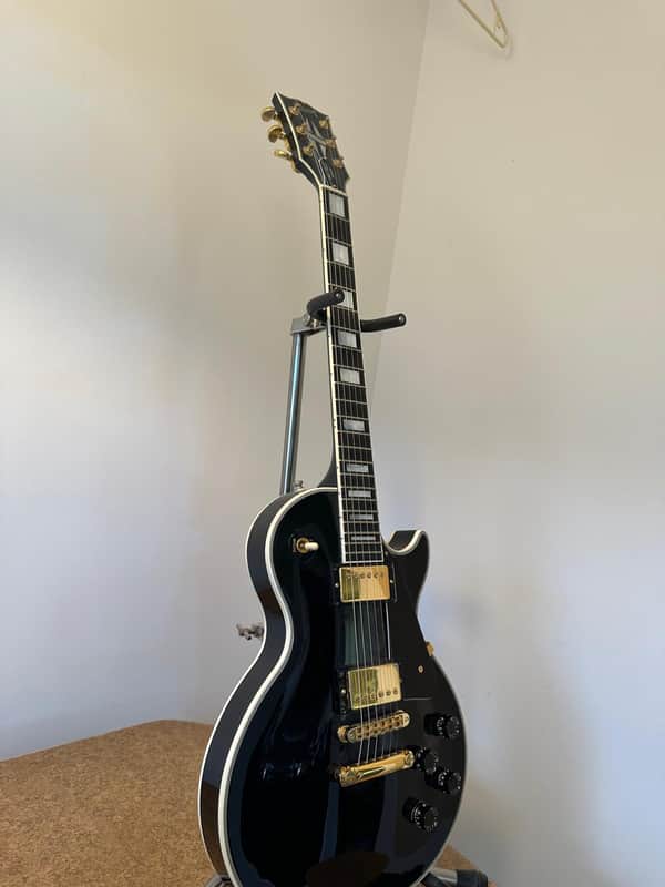 Gibson Les Paul Custom Deluxe 1991 - Black image 1