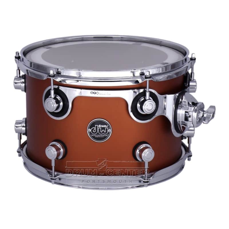 DW Performance Tom 12x9 Hard Satin American Rust image 1