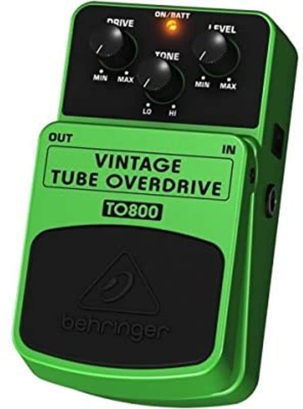 Behringer - TO800 - Vintage Tube Overdrive Guitar Effect Pedal image 1