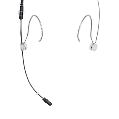 Shure DuraPlex Omnidirectional Headset Microphone, LEMO Connector, Black (DH5B/O-LM3) image 2