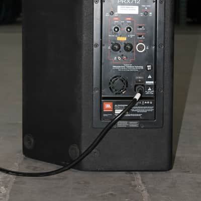 JBL PRX712 12" Powered 2-Way Main/Floor Monitor Speaker 2010s - Black image 2