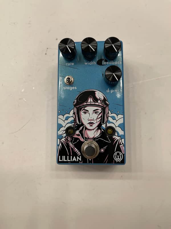 Walrus Audio Lillian Multi Stage Analog Phaser Phase Guitar Effect Pedal image 1