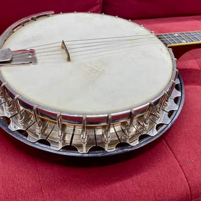 Vega Vegaphone Professional Tenor Banjo 1924 w/ Original Case image 3
