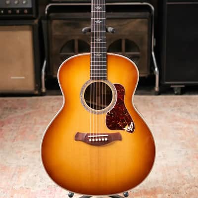 Taylor Gold Label 814e Honduran Rosewood Super Auditorium Acoustic/Electric Guitar - Burst Top with Hardshell Case image 3