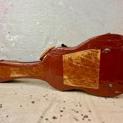 Vintage Gibson (Lifton) Les Paul 5 Latch Case Brown with Pink Interior 1950's image 9