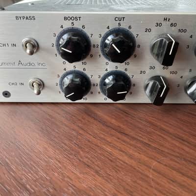 Summit Audio EQP-200A Dual Program Equalizer – Rare USA Stereo Tube EQ – Fully Workingr image 11