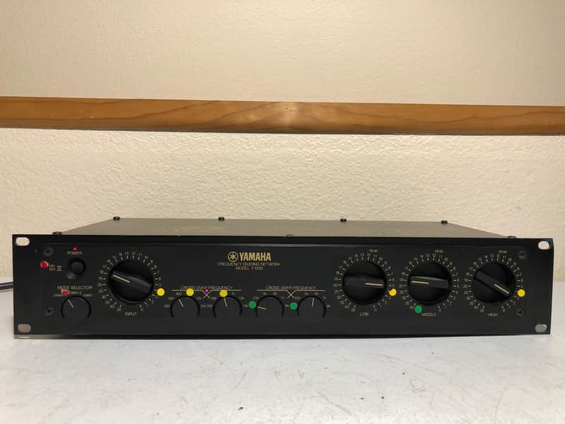 Yamaha F-1030 Three-Way Electronic Crossover RARE! F-1030 Later 1970's through ther 1980's - Matt Steel image 1