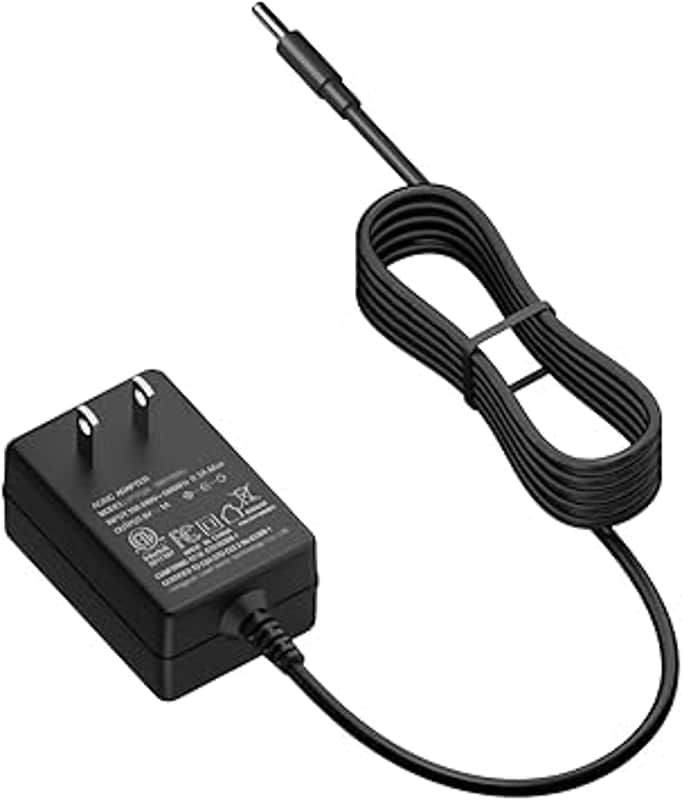 9V Charger for Boss PSA Adapter Guitar Pedal Power Supply fit for Boss PSA-120S ME-80 ME-70 ME-50B ME-25 GT-100 GT-1 GT-10 AD-10 BR-80 BR-600 DB-88 DB-90 CE-2B RE-20 RC-1 RC-3 Replacement Power Cord image 1