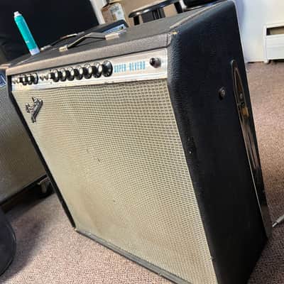 1971 Fender Silverface Super Reverb Combo Amp image 4