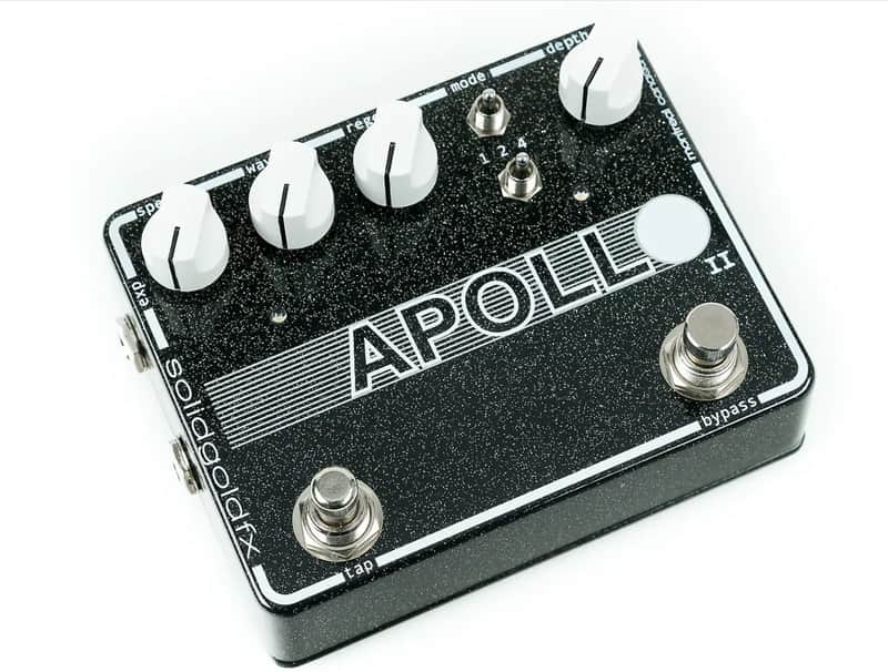 SolidGoldFX Apollo II Tap Tempo Phaser Pedal | Reverb