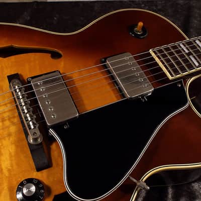 Greco FA80 ES-175 Replica by fujigen 1990 - Figured Top- Ex cond w/Hard Case image 14