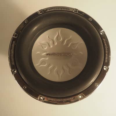 Rare Audiobahn 12" Sub AW1206T dual 4ohm 1100rms Flame Subwoofer image 1