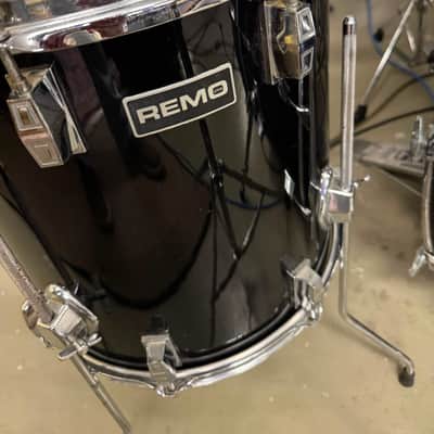 Remo Acousticon SE Shell, Black Quadura 80s - Black image 5