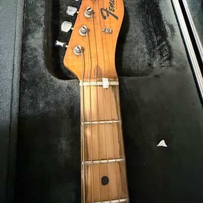 1969 Blonde Fender Telecaster with Maple Fretboard and Hardshell Case image 5