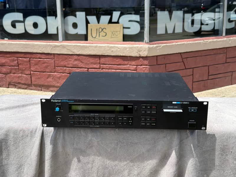 ROLAND D-550 DIGITAL PIANO SOUND MODULE 1986 - BLACK image 1