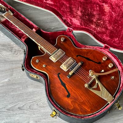 1967 Gretsch 6122 Chet Atkins Country Gentleman Walnut with Original Case image 2