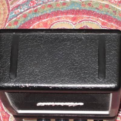 lite used Marshall MS-2, 1-watt battery powered Micro Stack Portable Amp Black, +Battery (can be powered w/ adapter, NOT included) H: 5.51", W: 4.33", D: 2.36", Volume, Tone, Clean/OD - Input Jack & 1/4" Headphone Jack, Belt Clip (MISSING battery cover) image 17