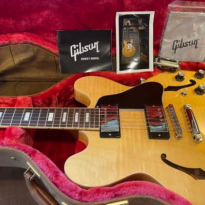 Gibson ES-335 Block 2020 - 2026 - Figured Antique Natural image 5