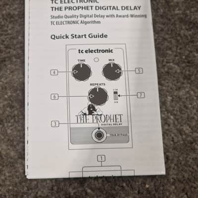 TC Electronic The Prophet Digital Delay Effects Pedal - True Bypass - Excellent w/ Original Box image 12