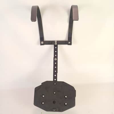 *Ludwig Harness Carrier Black Marching Snare Drum Block Logo USA Parade Mount image 3