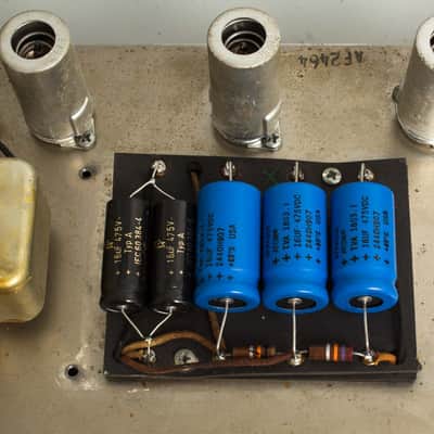 Fender  Deluxe AA763 Tube Amplifier (1964), ser. #A-01481. image 11
