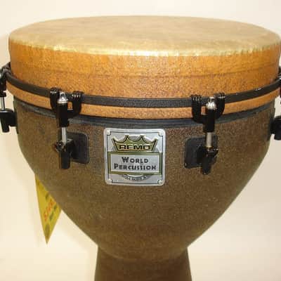 Remo Mondo Key-Tuned Djembe Earth, 14" x 27" - Earth Finish image 5