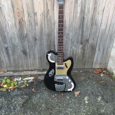 Meazzi Jupiter Vintage Bass Made in Italy 1964 Black image 3