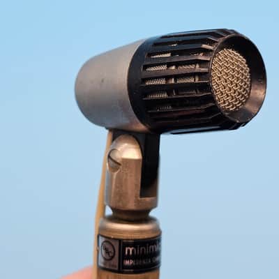 ☆Vintage 1960s BBC Minimicro 70 Microphone - BBC Microphone - Made in Italy Shure image 16