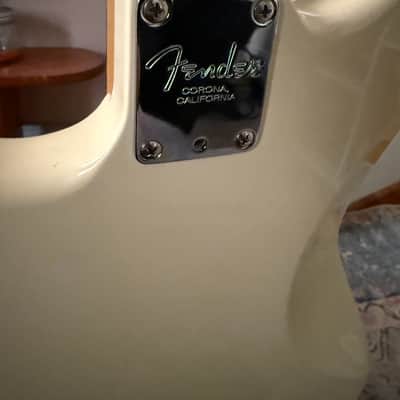 Fender American Professional Jazzmaster with Rosewood Fretboard 2017 - 2019 - Olympic White W/ FLIGHT CASE image 8