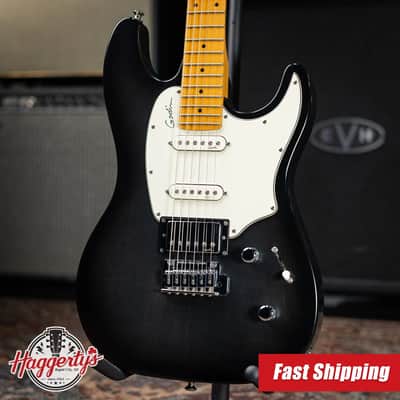 Godin Session SG MN Electric Guitar - Blackburst with Gig Bag - Used