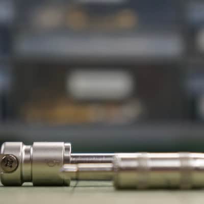 Stumpy Jackie 3.58 mm Tini-Jax to 1/4 inch short barrel straight interconnector patch cable Buchla Easel Tinijax Synthesizer image 3