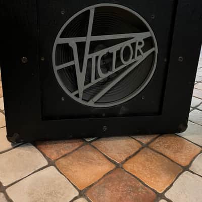 Shipping from the EU - RCA Victor Picture/film projector speaker cabinet 1940s - Black image 1