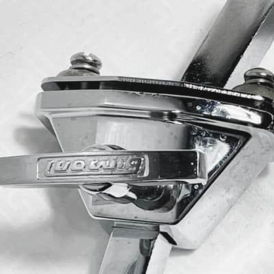 Ludwig LC-1308-SP Classic 1/2" Curved Spurs w/Metal Logo T-Handles - NOS (New Old Stock) - OPEN BOX image 2