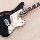 1992 Charvel Surfcaster Semi-Hollow Guitar Black w/ Case