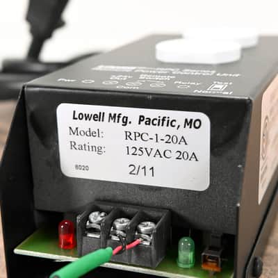 Lowell RPC-1-20A 20A Remote Power Control Unit CG0075A image 6