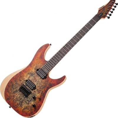 Schecter Reaper-6 2019 - Present - Satin Inferno Burst image 4