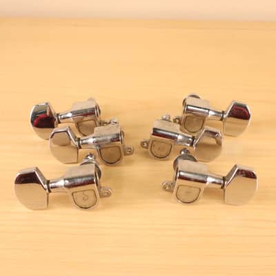 Vintage 1970's Schaller W. Germany 3x3 Chrome Tuners for Les Paul SG ES-335 image 11