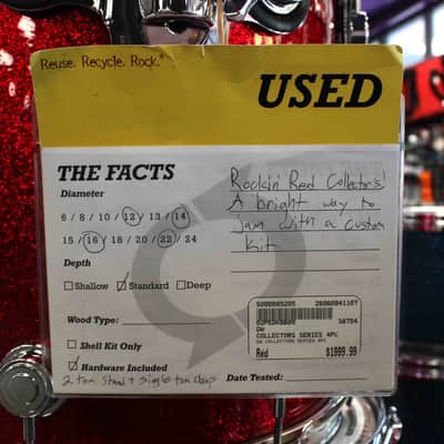 DW COLLECTORS SERIES 4PC DRUM KIT image 3