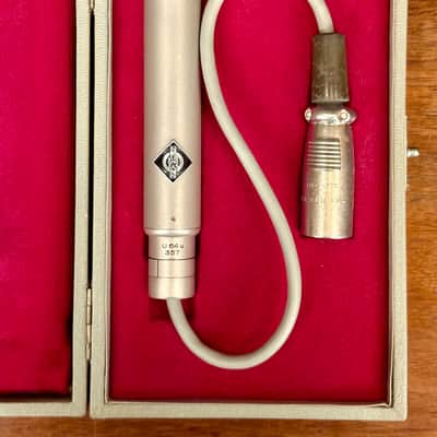 Neumann U64 Matched Stereo Pair 1960s. Perfect Sequential SN U 64. Like KM64 KM84 image 8