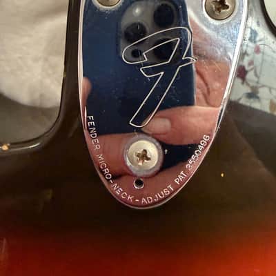 Fender Stratocaster with 3-Bolt Neck, Rosewood Fretboard 1971 - 1977 - Sunburst image 15