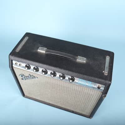 1972 Fender Princeton Reverb Guitar Amplifier Amp Silverface image 8