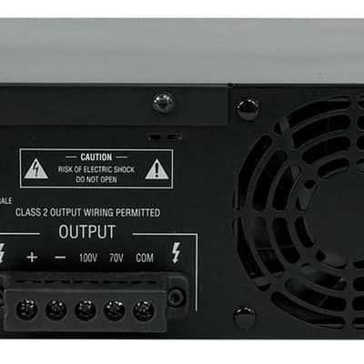 JBL CSA1300Z 1 Channel 300w 70v Commercial Amplifier Rack Mount Amp image 3