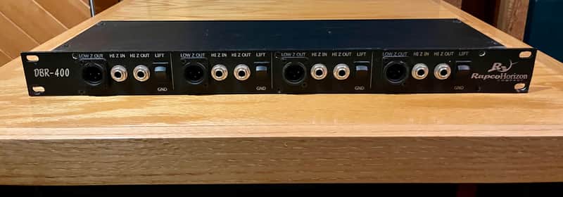 Rapco DNR-400 Four (4) DI’s in 1 Rack Space image 1