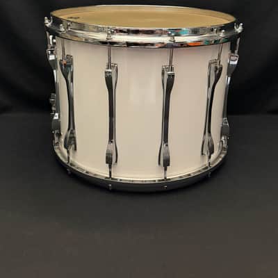 Ludwig Marching Drum 15" x 12" 1981-82 - White Cortex image 7