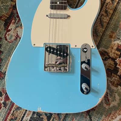 Guitar Mill - MJT Telecaster - Sonic Blue Nitro image 4