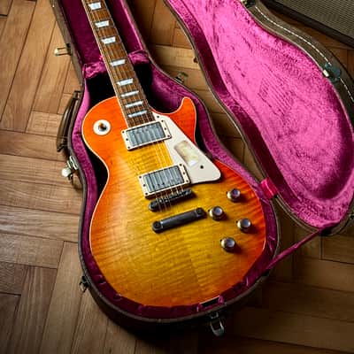 2013 Gibson Les Paul Joe Walsh 1960 Murphy Aged Tangerine image 16