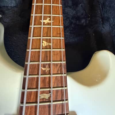 PRS 4 String bass 1989 - Pearl White image 18