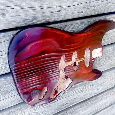 Stratocaster body, barncaster, SSS hardtail image 6
