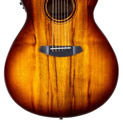 Breedlove Pursuit Exotic S Concerto CE Myrtlewood Acoustic Electric Guitar PSC04CEMYMY - Tiger's Eye image 1