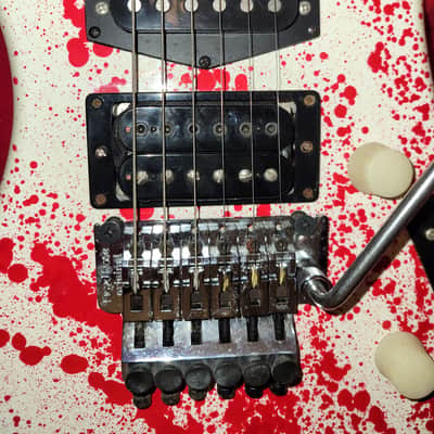 Rare Washburn HM-5V 1985 Bloodburst image 7